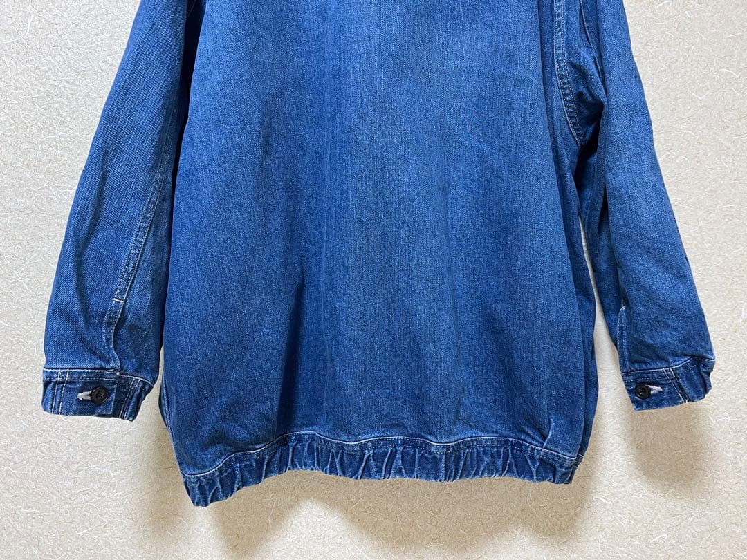 “Veritecoeur”ユニセックスデニムブルゾン・ブリーチ・サイズ1