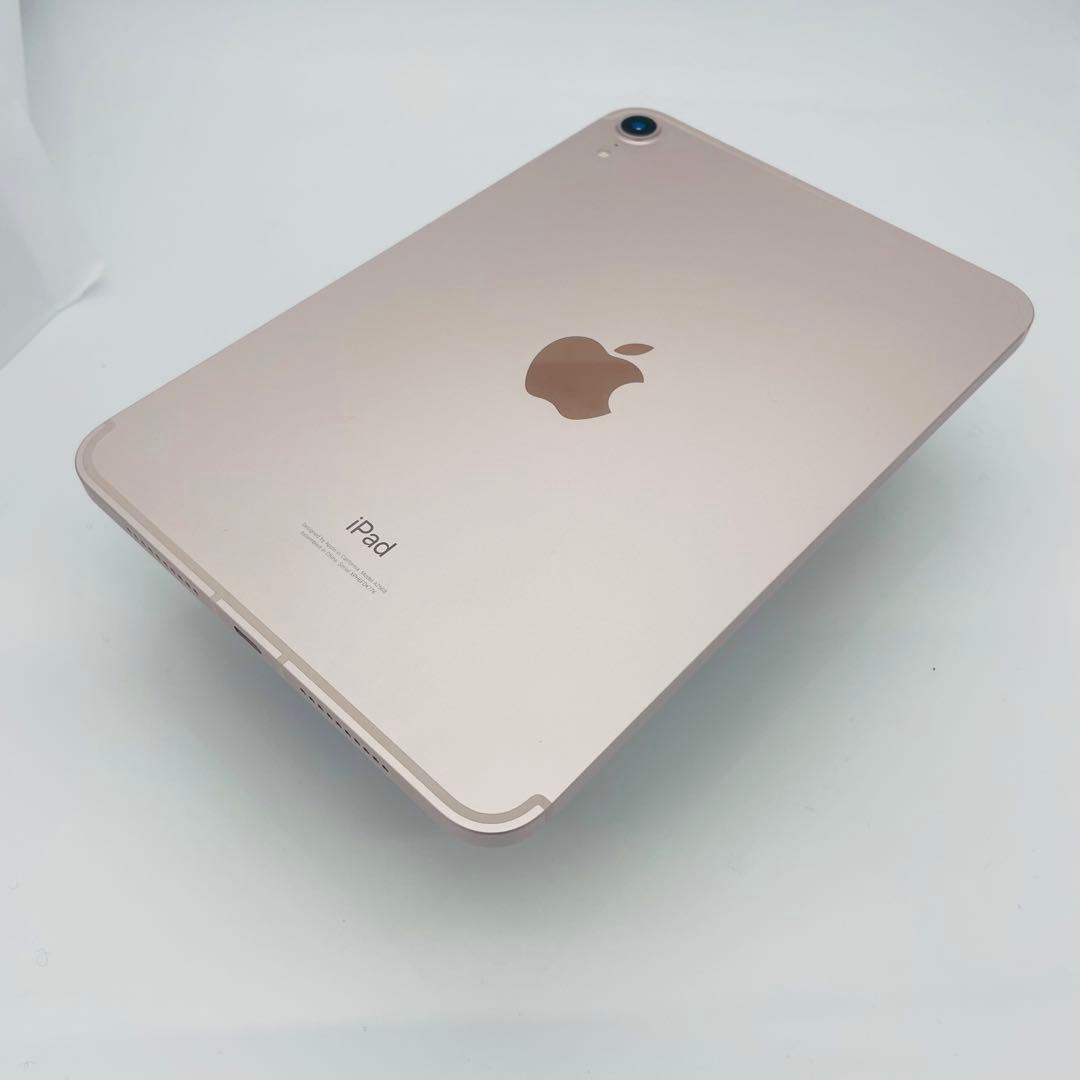 A 電池88% iPad mini 6 64 GB SIMフリー ピンク　本体
