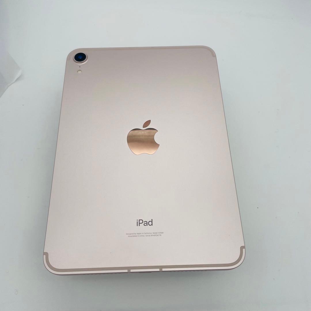 A 電池88% iPad mini 6 64 GB SIMフリー ピンク　本体
