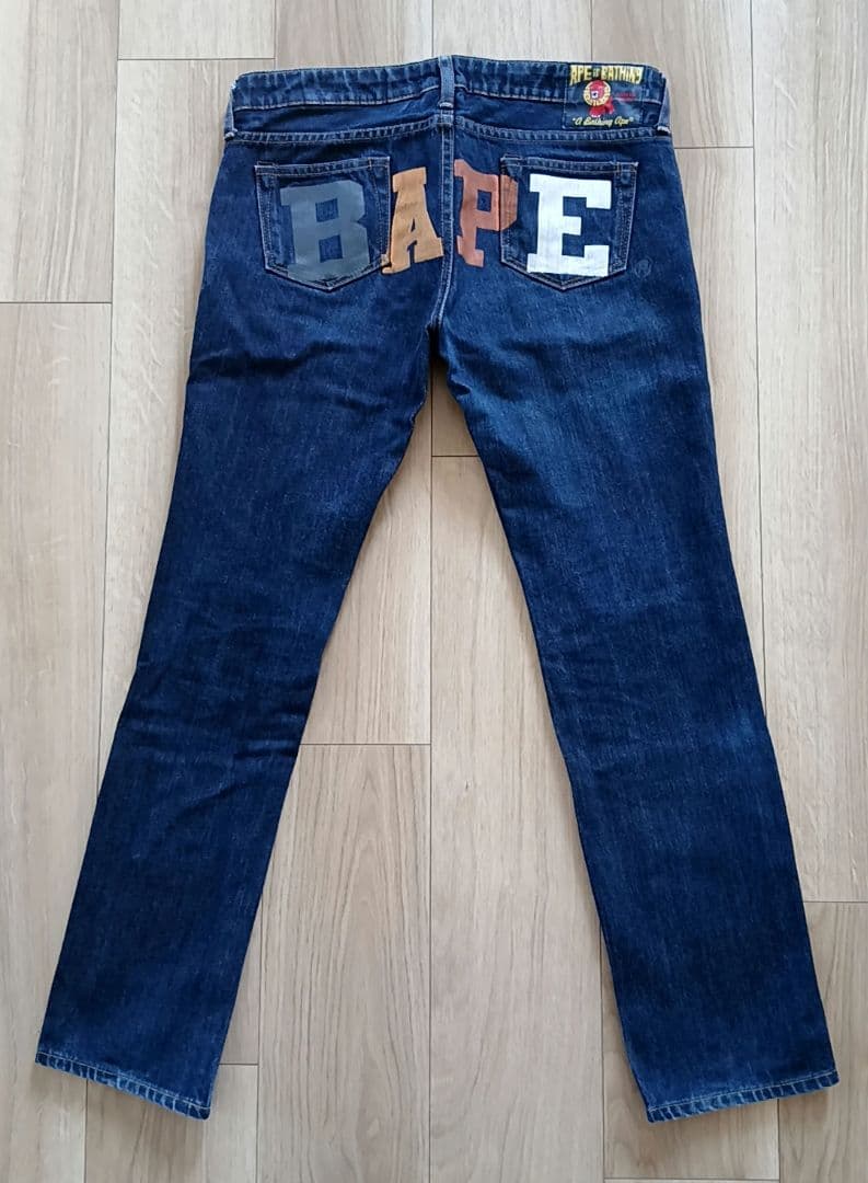 デッドストック A BATHING APE デニムパンツ