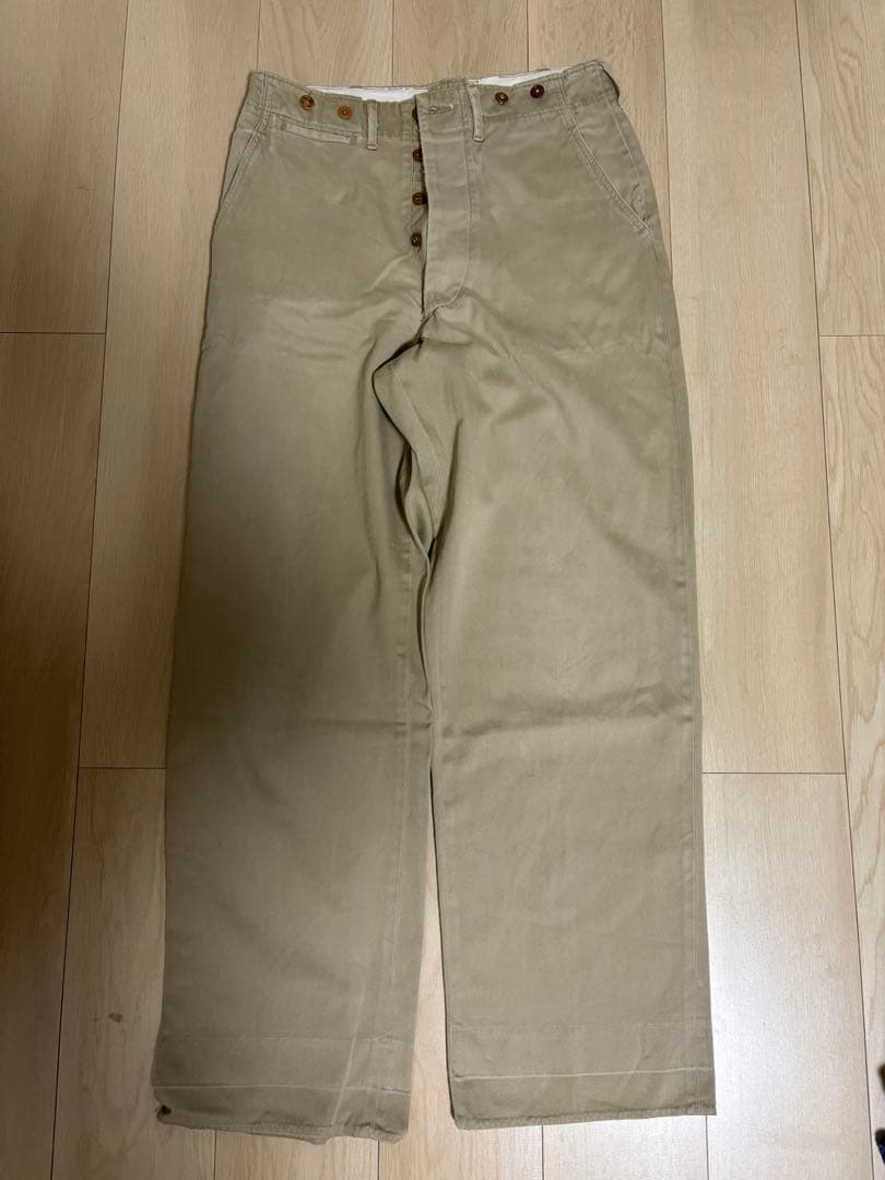 40s〜50s チノパンツ　ワークパンツ　m-43