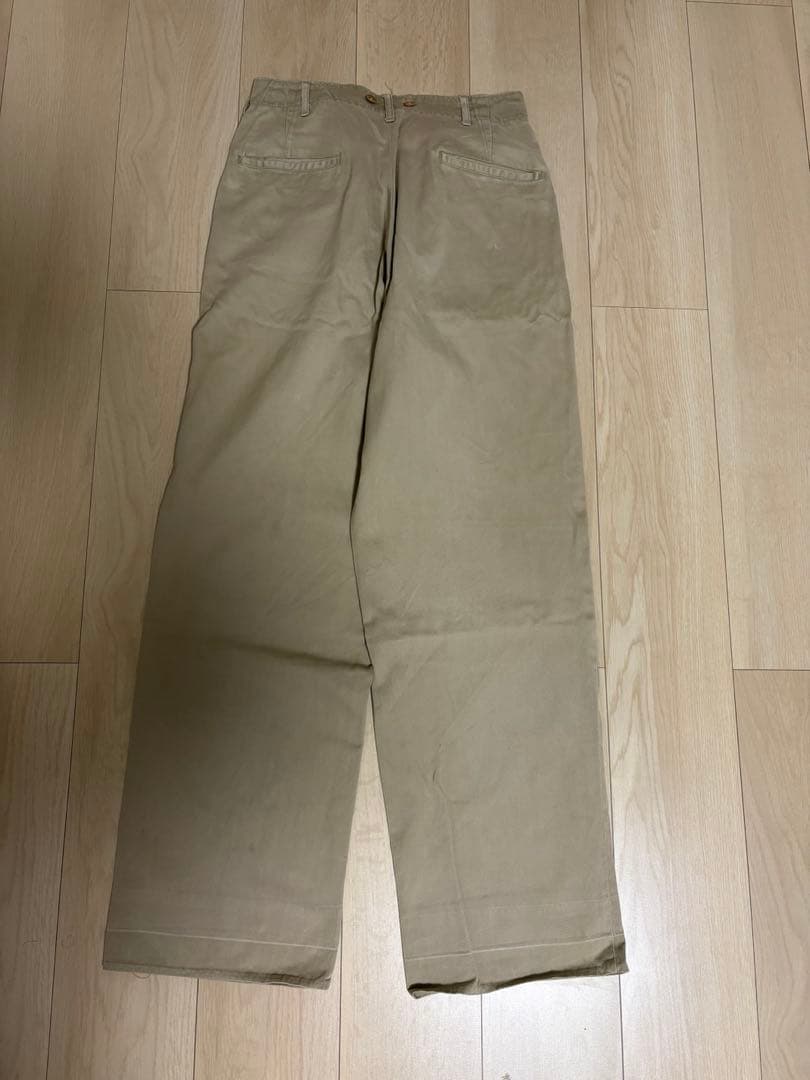 40s〜50s チノパンツ　ワークパンツ　m-43