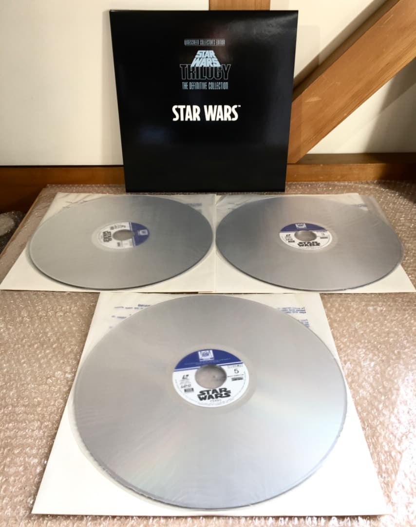 ○スター・ウォーズ トリロジー LD ボックス レーザーディスク　H-D