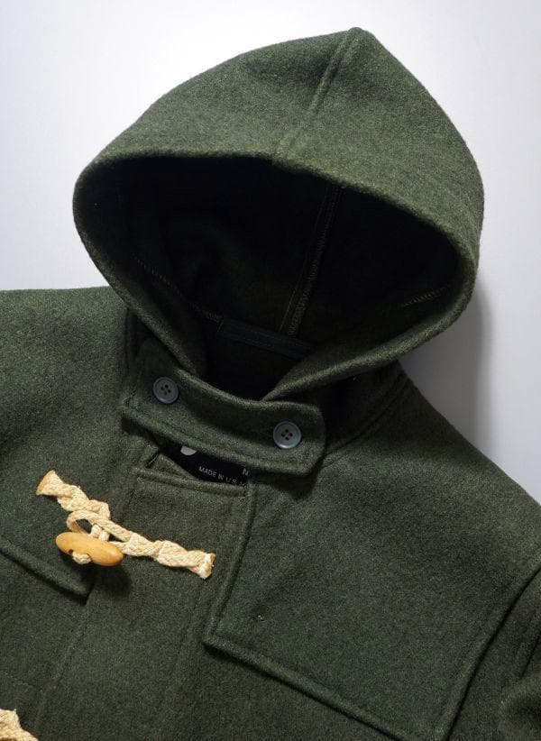 RARE Schott ショット ダッフルコート ウール L M ダークグリーン