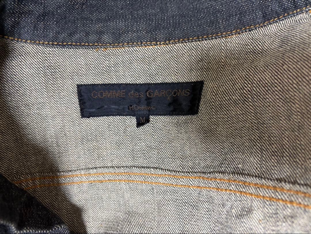 COMME des GARÇONS ダークデニムジャケット M