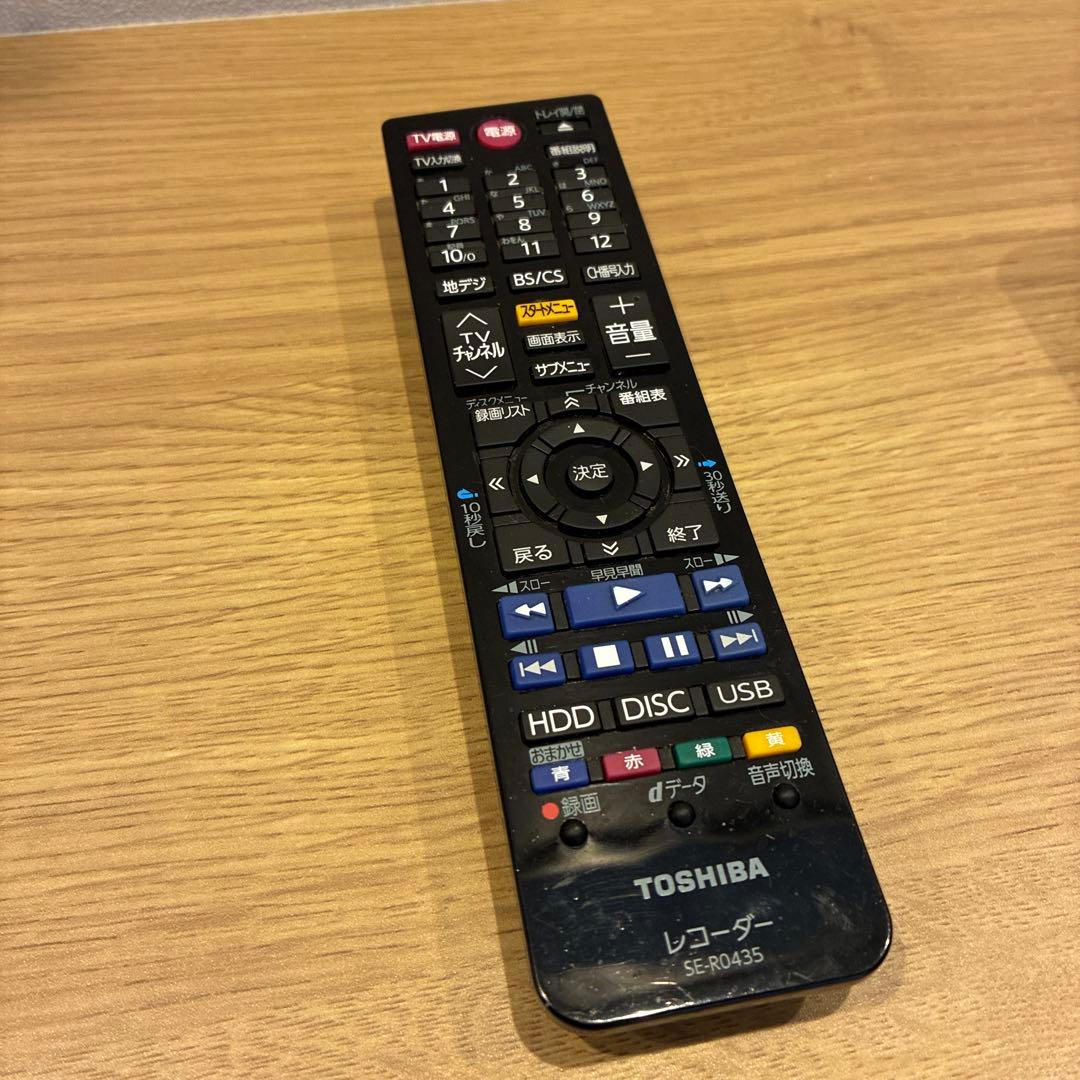 【動作確認済】TOSHIBA REGZA ブルーレイレコーダー DBR-Z410