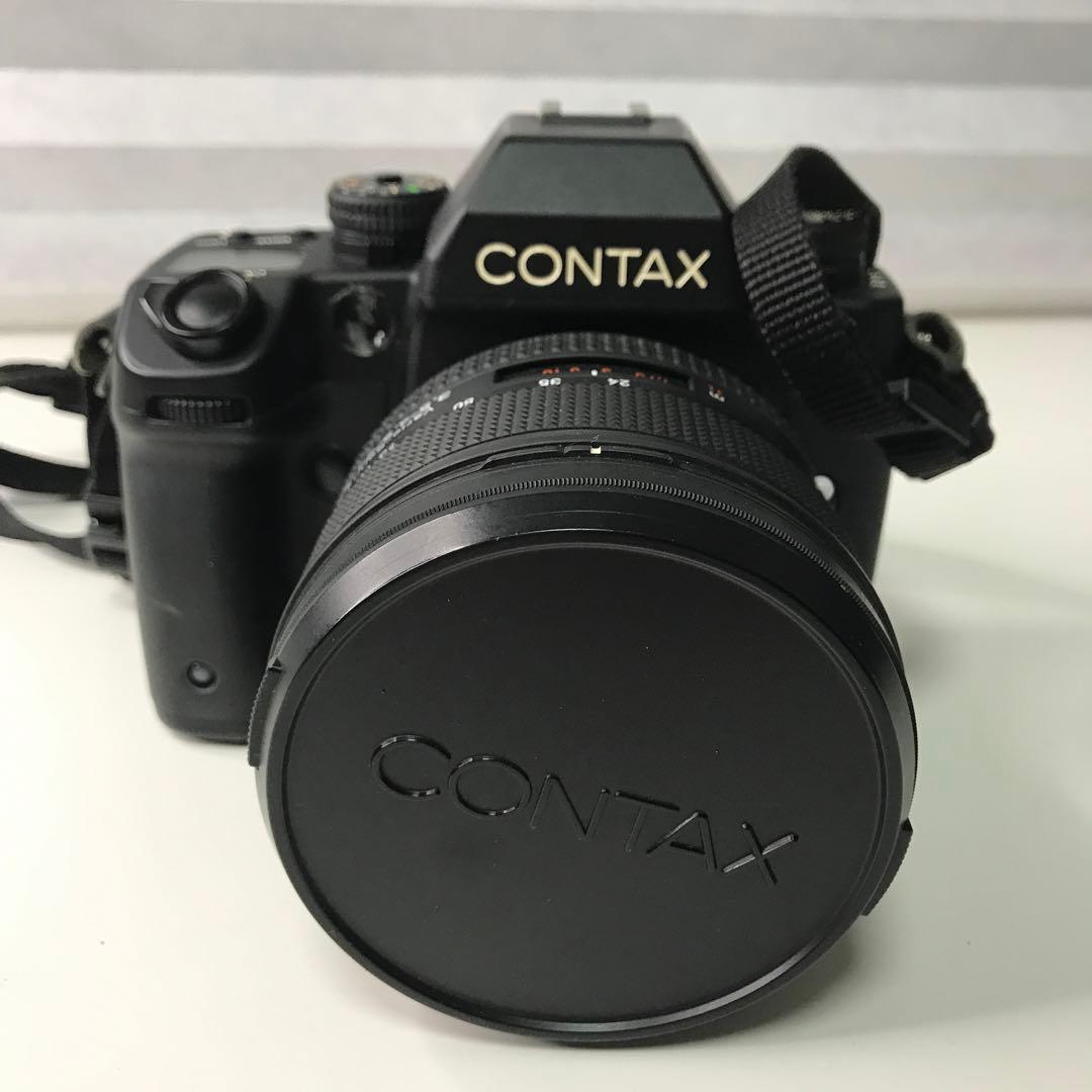 CONTAX N1 + TLA360ストロボ　カメラバック付き