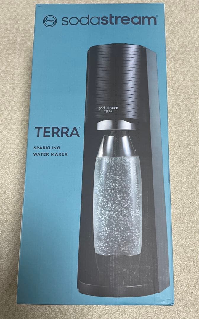 《新品未使用》sodastream TERRA 炭酸水メーカー ブラック