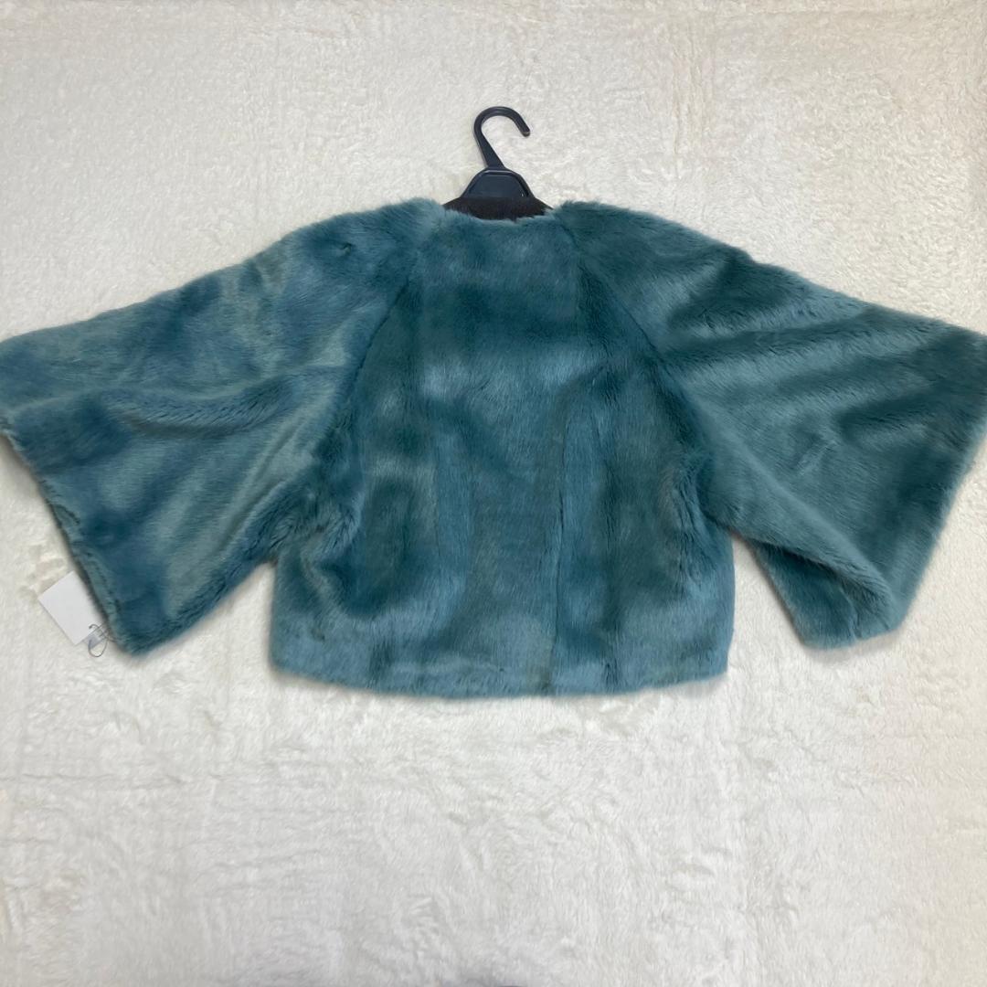 【新品未使用】セタイチロウ　ファーコート　ショート丈　フェイクファー（9803）