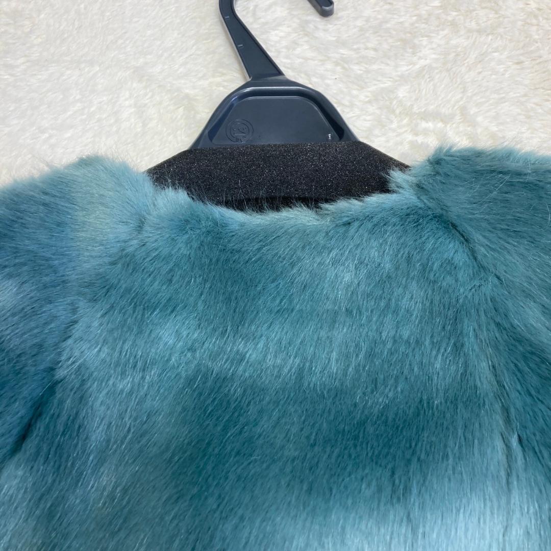 【新品未使用】セタイチロウ　ファーコート　ショート丈　フェイクファー（9803）