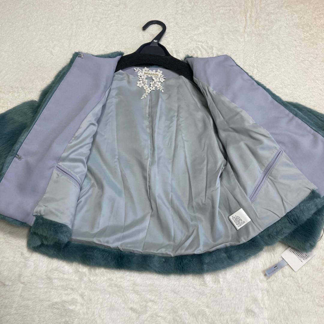 【新品未使用】セタイチロウ　ファーコート　ショート丈　フェイクファー（9803）