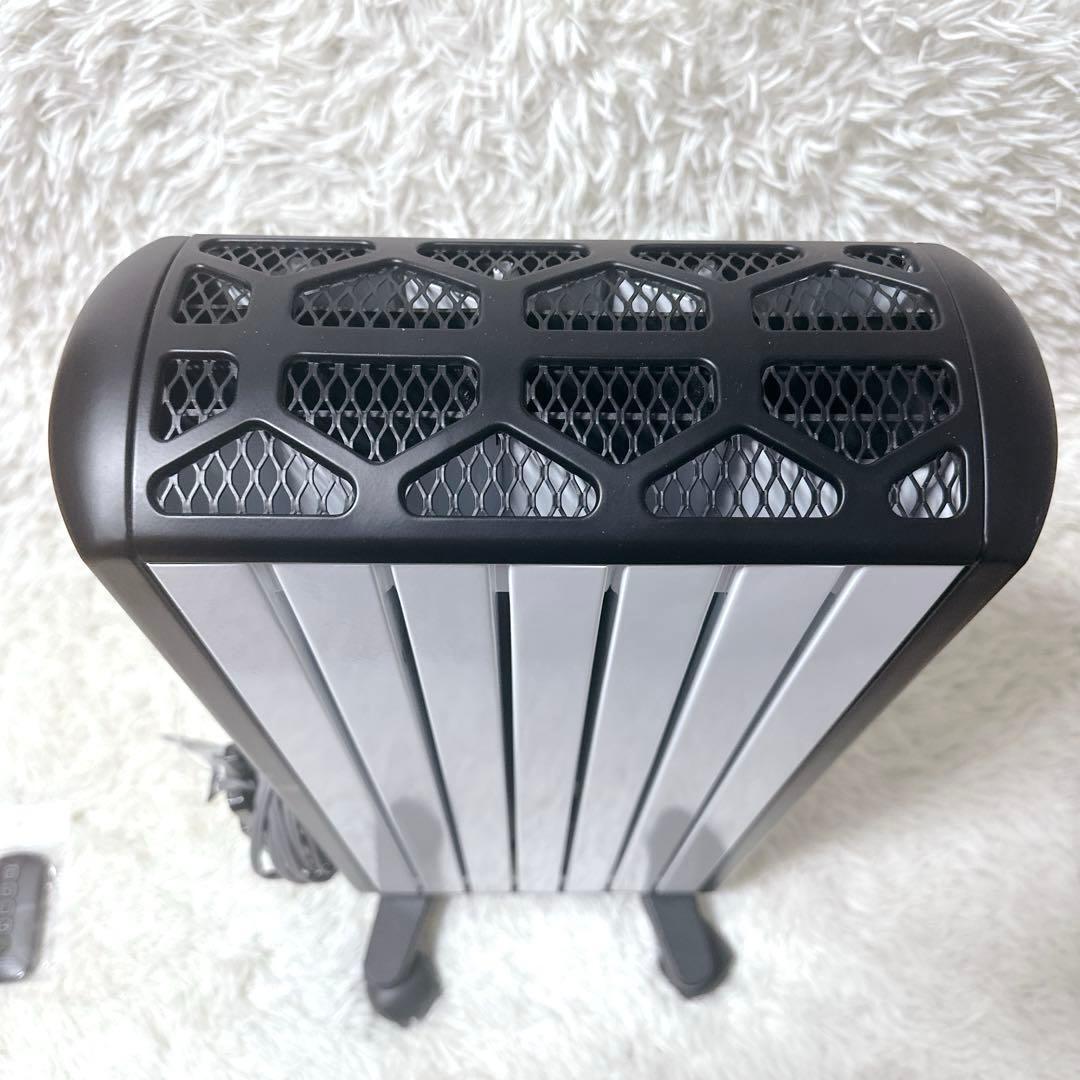 【極美品】デロンギ マルチダイナミックヒーター MDHU09-BK リモコン 付