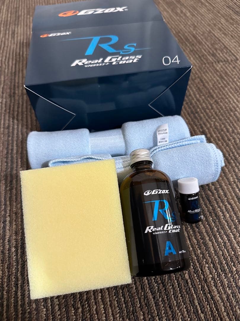 G'zox リアルガラスコート Rs コーティング剤 新品未使用品　2個セット品