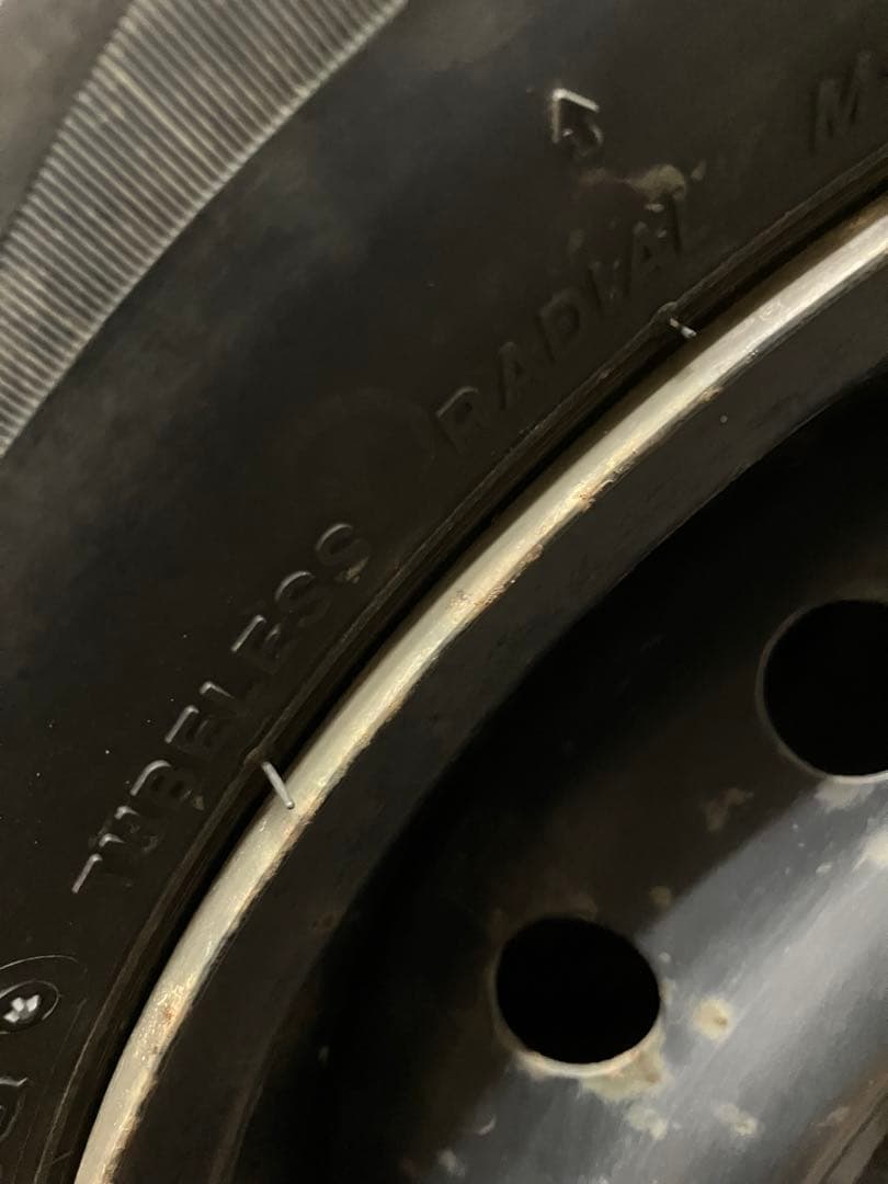 T791　165/65R14　ブリヂストン　スタッドレス　4本　サビ有り