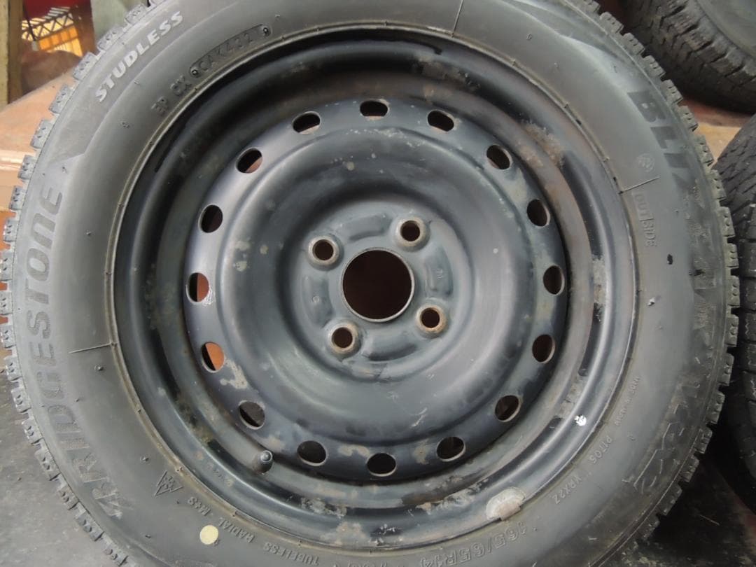 T791　165/65R14　ブリヂストン　スタッドレス　4本　サビ有り