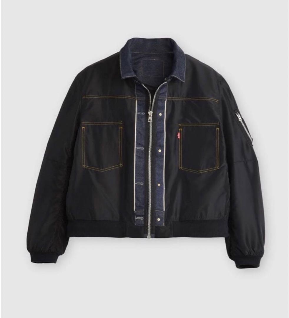 sacai Levi’s reversible blouson Black 2