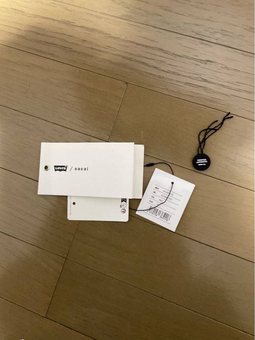 sacai Levi’s reversible blouson Black 2