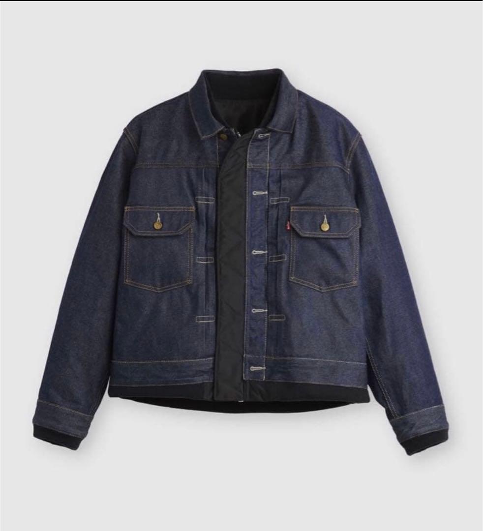 sacai Levi’s reversible blouson Black 2