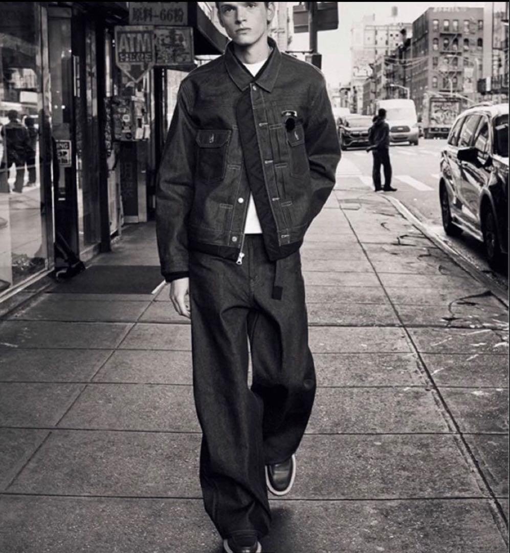 sacai Levi’s reversible blouson Black 2