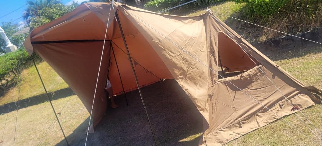 GO Glamping パップテントTC　未使用のインナーテント付き