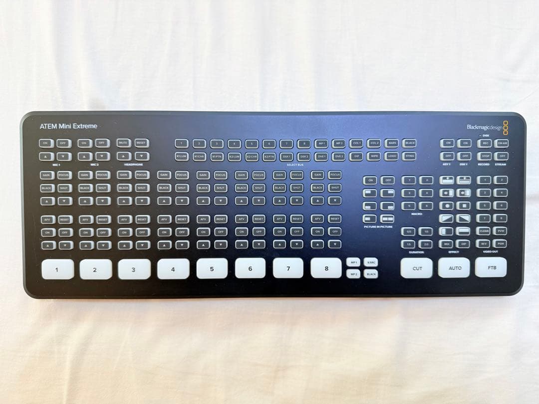 Sara　　ATEM Mini Extreme HDMIスイッチャー