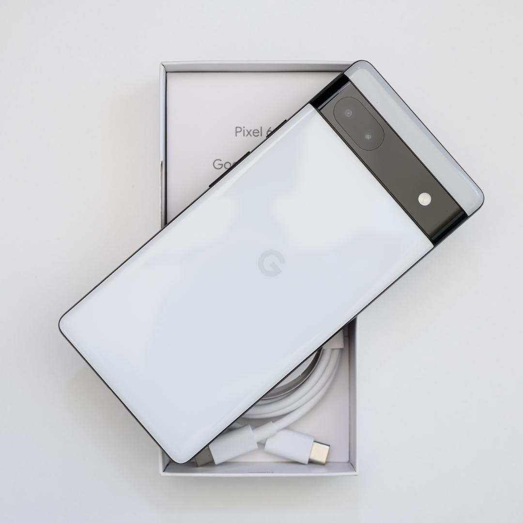 【良品】google Pixel 6a Chalk/チョーク