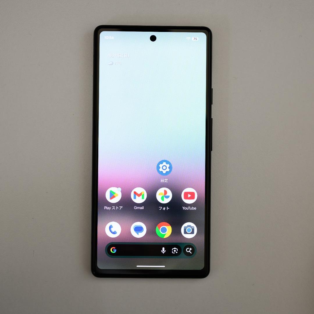 【良品】google Pixel 6a Chalk/チョーク