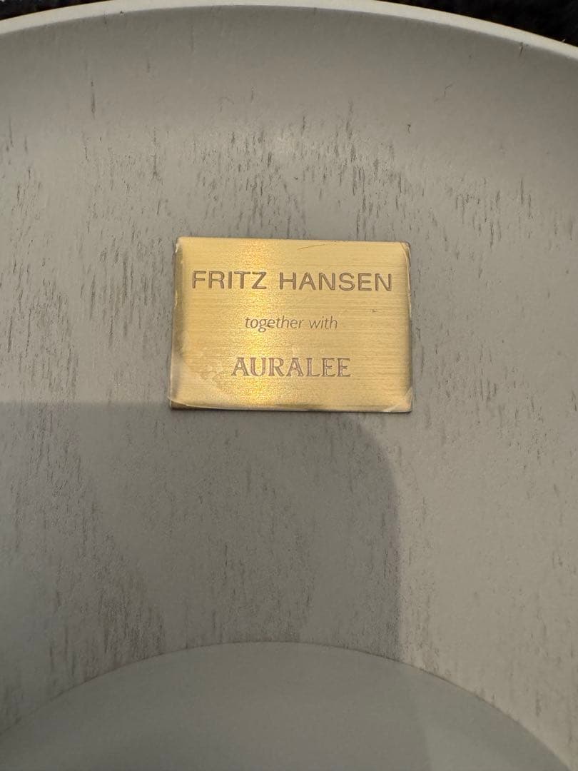 【限定・即完】Auralee × FRITZ HANSEN ドットスツール