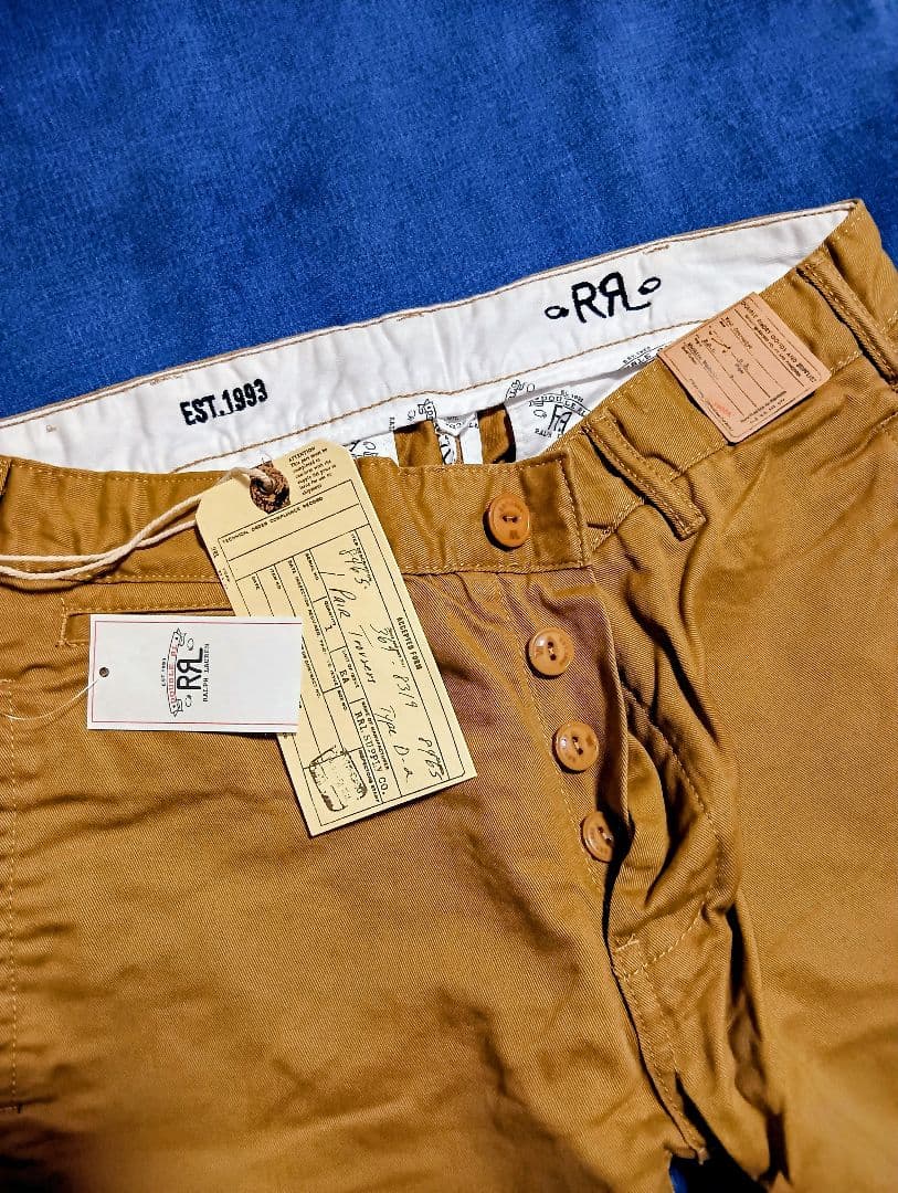 新品ダブルアールエル Ralph Lauren チノパン スリムフィット