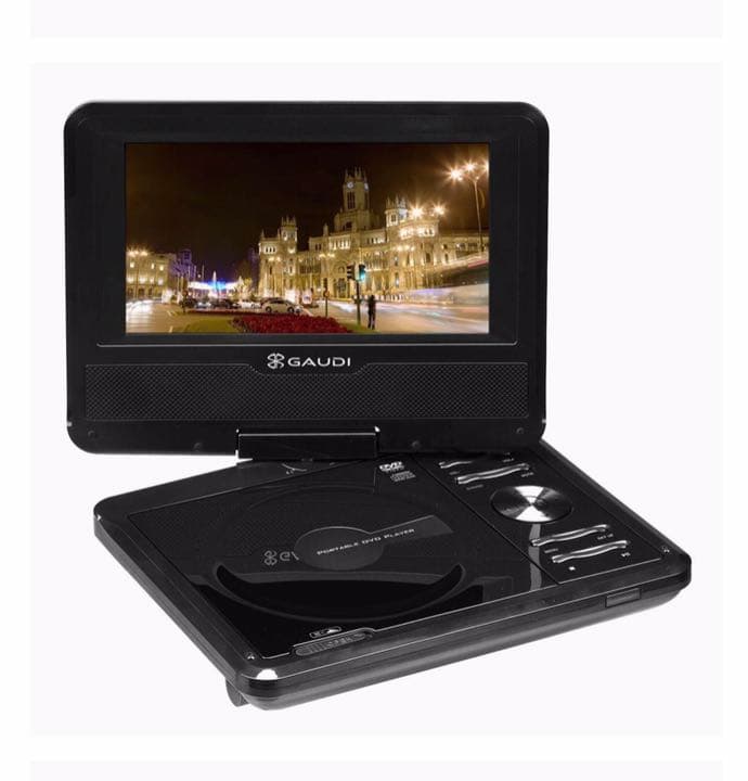 7型ワイド液晶ポータブルDVDプレーヤー