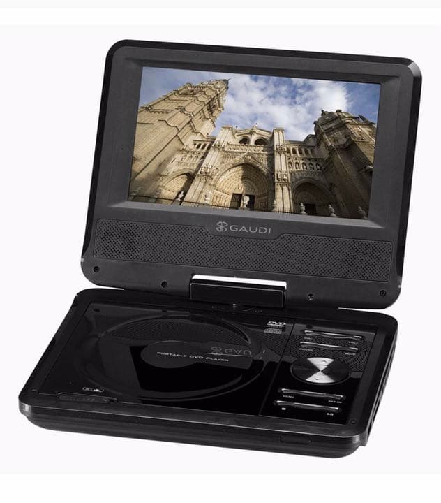 7型ワイド液晶ポータブルDVDプレーヤー