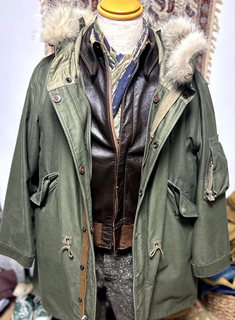 ¥91800 リアルマッコイズ　M-1948 モッズパーカー　フィッシュテール