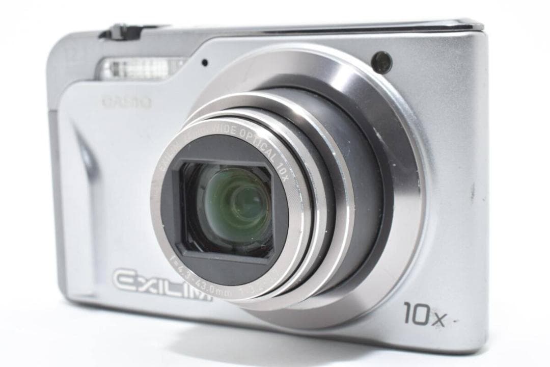 美品 カシオ　CASIO EXILIM EX-H10 シルバー ＃A396