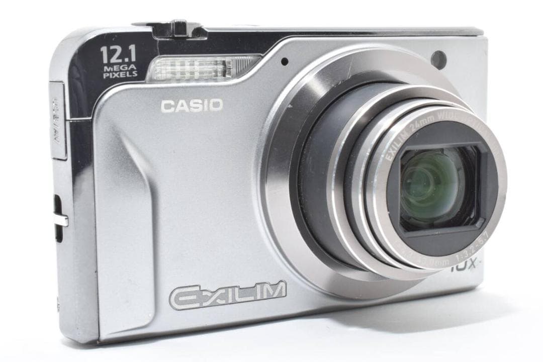 美品 カシオ　CASIO EXILIM EX-H10 シルバー ＃A396