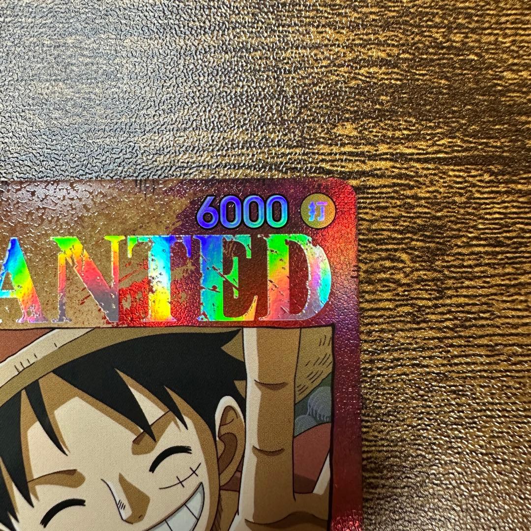 ONE PIECE CARD モンキー・D・ルフィ SP ST01-012 SR
