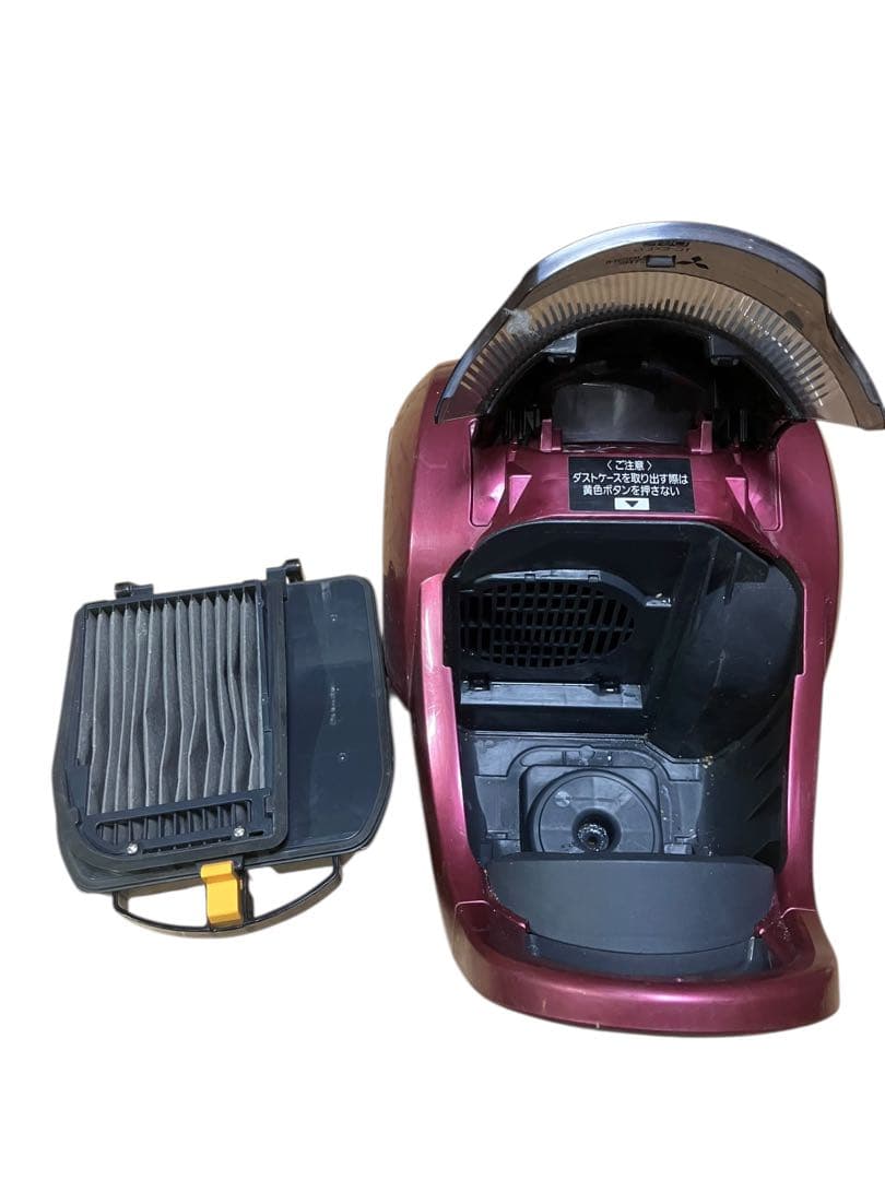 三菱　MITSUBISHI サイクロン掃除機 TC-EXE7J-R 16年　保証