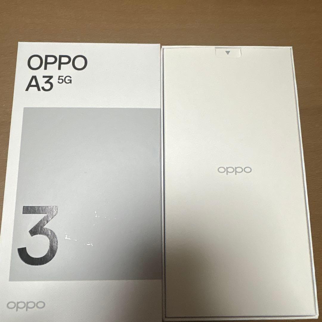 OPPO A3 5G 4GB/128GB ブラック スマホ本体