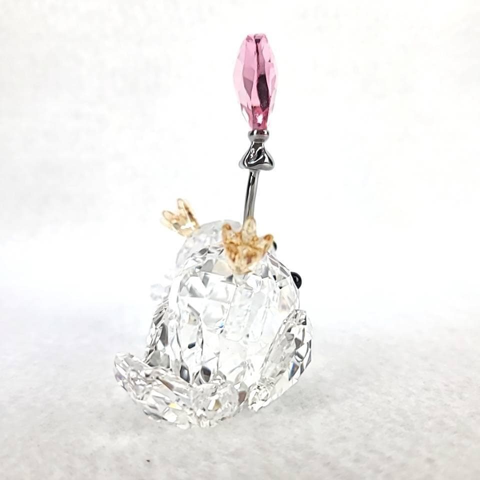 ⚫︎美品◎スワロフスキー　ラブバード　ピンクハート　箱つき　5492226 3