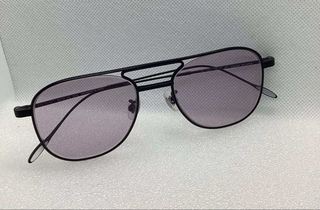 YUICHI TOYAMA.■ツーブリッジ■ブラック●サングラス■BOND