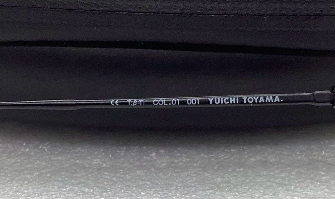 YUICHI TOYAMA.■ツーブリッジ■ブラック●サングラス■BOND