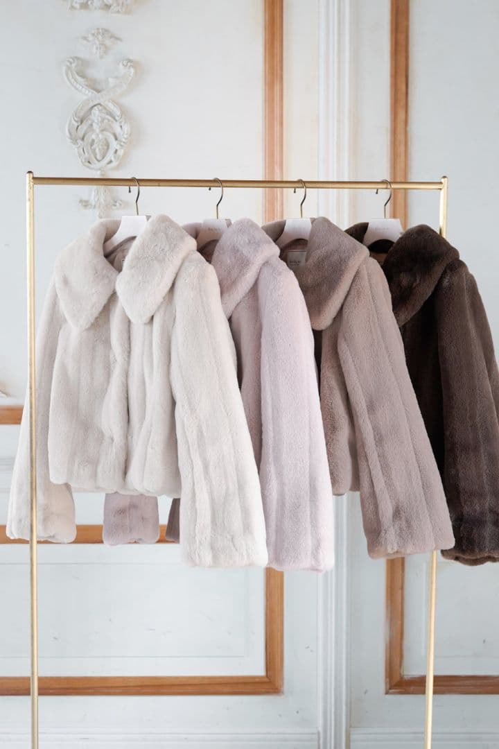 herlipto❤Winter Love Faux Fur Coat