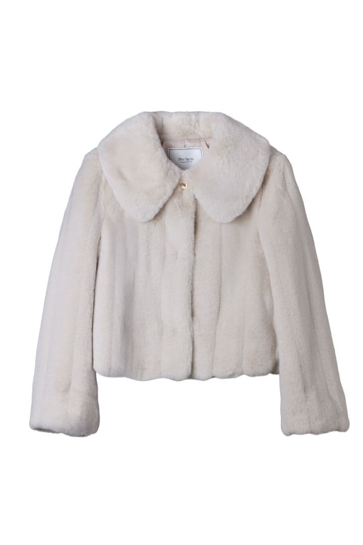 herlipto❤Winter Love Faux Fur Coat