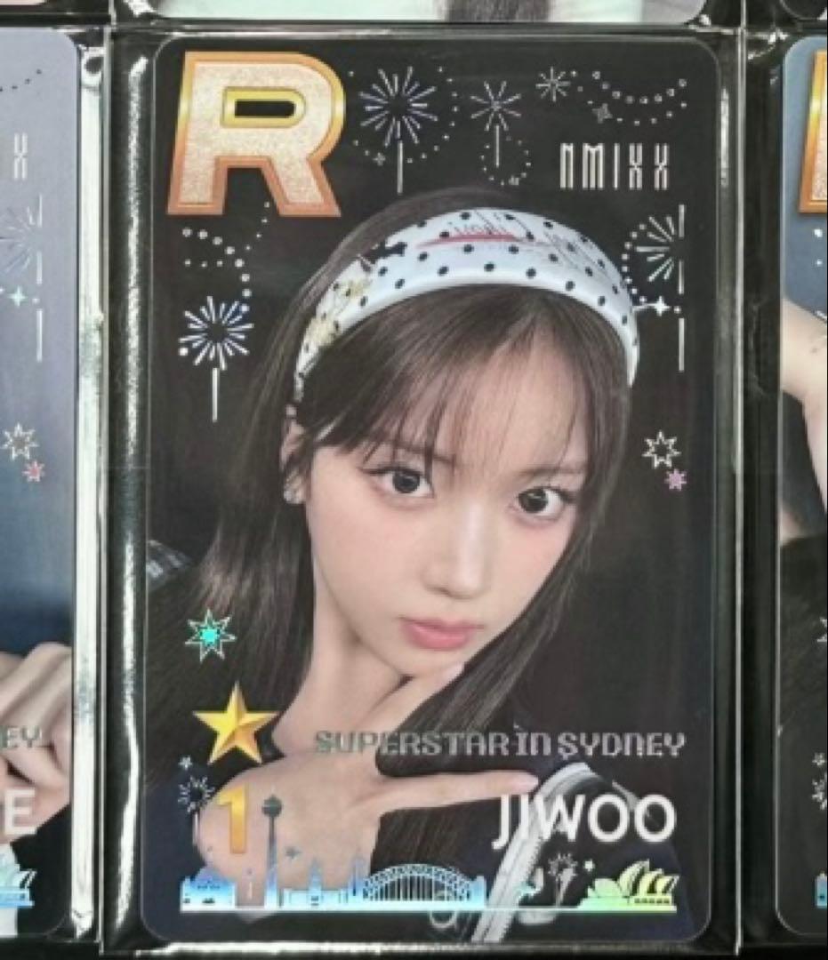 NMIXX ジウ SUPERSTAR SSJYP シドニー限定 PVC トレカ