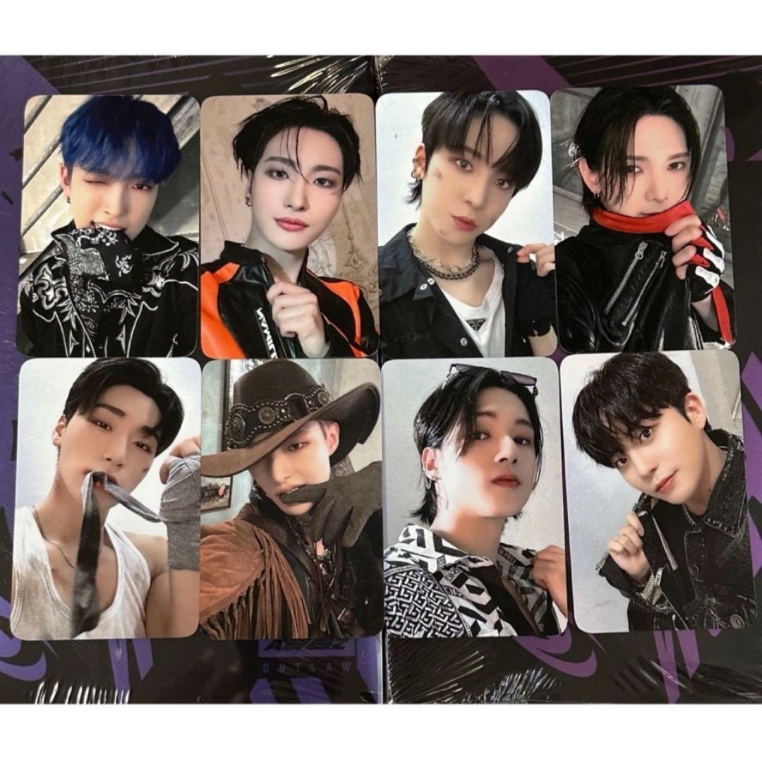 ATEEZ Everline 1.0 対面 ヨントン トレカ 8枚 セット