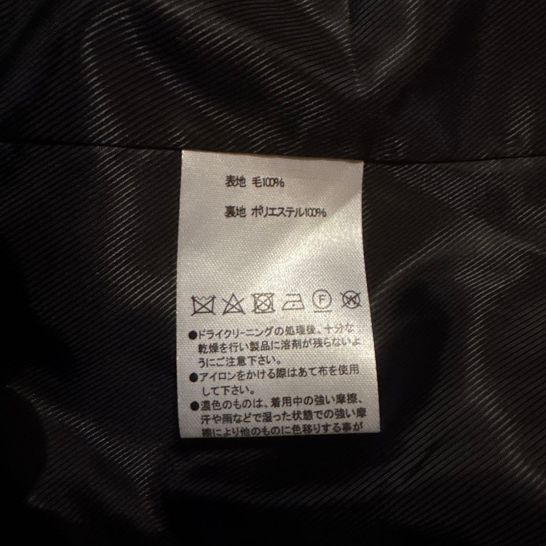 グレー ヘリンボーン スーツ　テーラードジャケット harris tweed