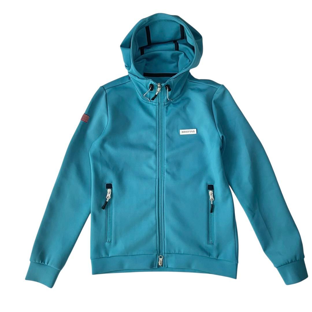 【超美品】ブリーフィングゴルフ レディースパーカー S ストレッチ レアカラー