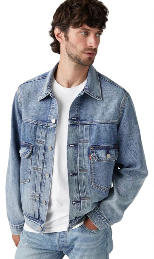 再値下げ　超美品　リーバイスプレミアム　デニムジャケット　type2