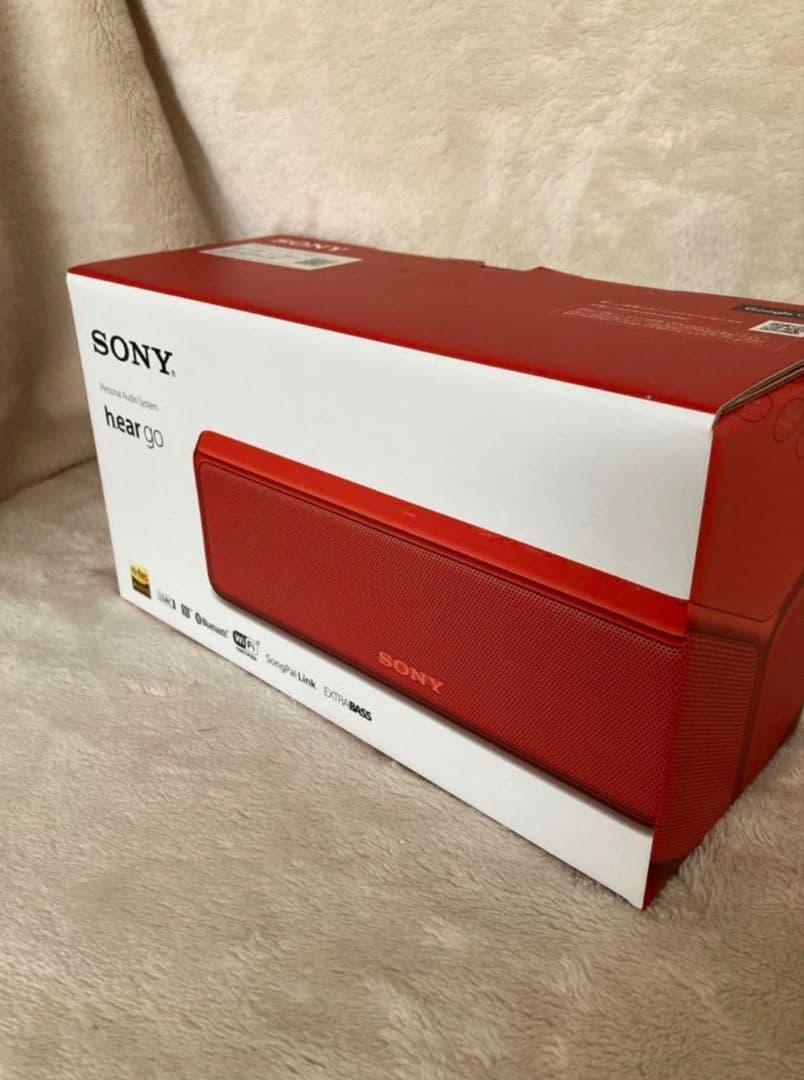 SONY hear go ワイヤレススピーカー SRS-HG1レッド