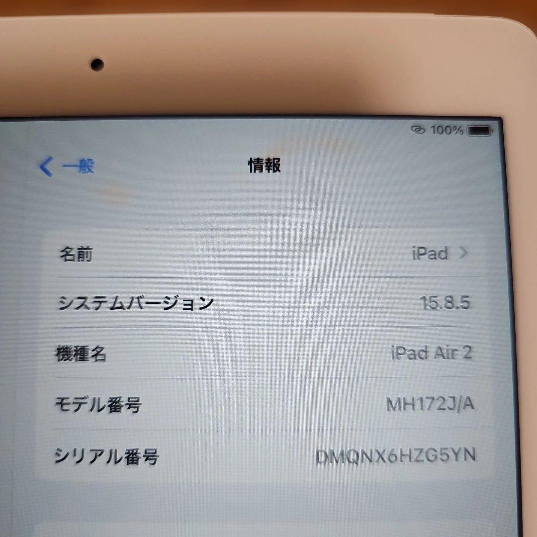 Apple iPad Air2 ゴールド 本体Wi-Fi Cellularモデル