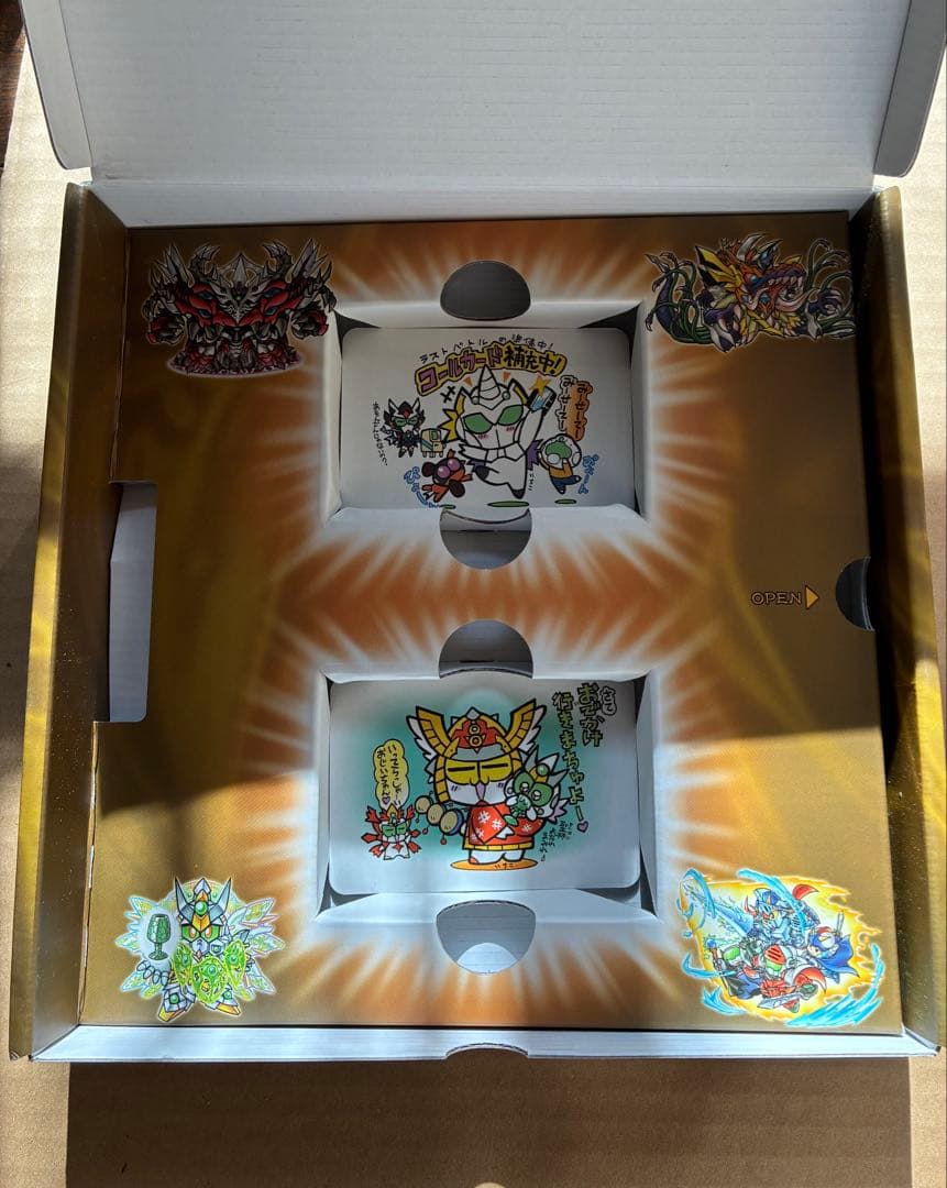 カードダスコンプリートボックス 新約SDガンダム外伝 救世騎士伝承 新王光誕編